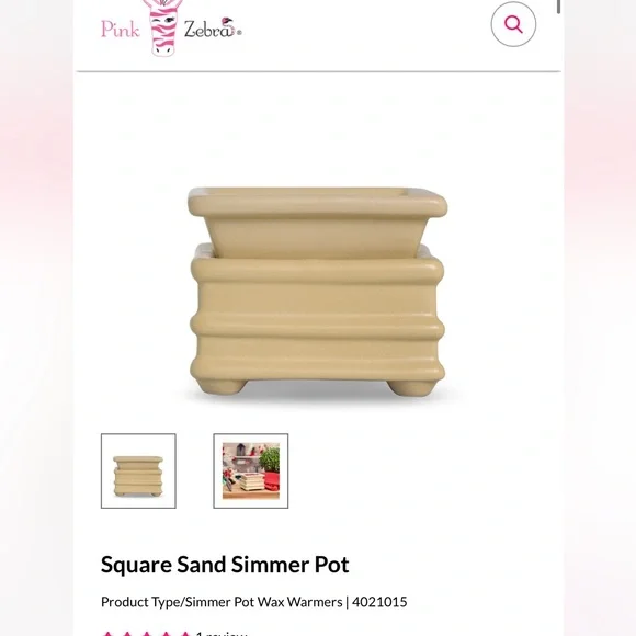 Pink Zebra Simmer Pot and Sprinkles Wax Melts BRAND NEW - Picture 2 of 2